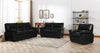 8623 - Leather - Sofa, Loveseat & Chair - Black