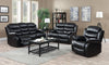 Cameron - Reclining Sofa, Loveseat and Chair Set - Brown