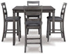 Bridson - Counter Height Dining Table and Bar Stools (Set of 5)