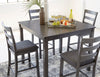 Bridson - Counter Height Dining Table and Bar Stools (Set of 5)