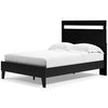 Obsidian - Queen Bedframe with Headboard