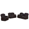 6059 - Reclining Sofa, Loveseat and Chair Set - Brown