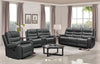 8837 - Reclining Sofa, Loveseat and Chair Set - Grey