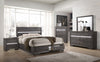Naima - Storage Grey Bedframe Available in King or Queen