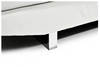 9782 - Leatherette Sectional  - White - Right or Left Chaise (Ottoman available)